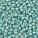 Miyuki rocailles Perlen 8/0 - Duracoat galvanized dark sea foam green 8-4216